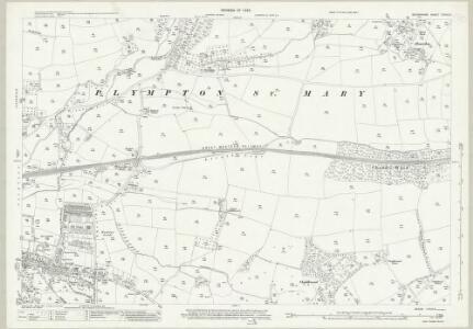 Devon CXXIV.3 (includes: Plympton St Maurice; Sparkwell) - 25 Inch Map