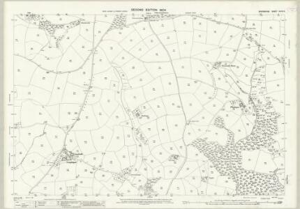 Devon XXXIV.8 (includes: Huntsham; Tiverton) - 25 Inch Map