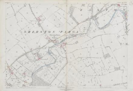 Wiltshire VII.16 (includes: Easton Grey; Sherston) - 25 Inch Map