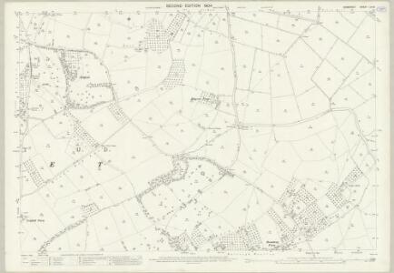 Somerset LII.15 (includes: Butleigh; Street) - 25 Inch Map