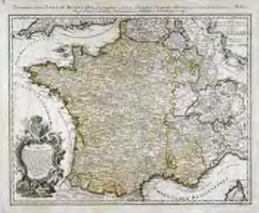Tres nouvelle carte du royaume de France