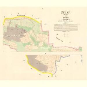 Zdiar (Zdár) - c9363-1-001 - Kaiserpflichtexemplar der Landkarten des stabilen Katasters
