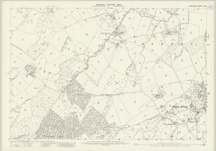 Shropshire LXV.3 (includes: Abdon; Ditton Priors; Stanton Long) - 25 Inch Map