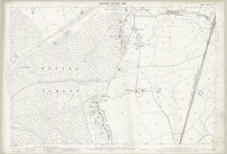 Essex (1st Ed/Rev 1862-96) LVIII.1 (includes: Epping Upland; Theydon Bois) - 25 Inch Map