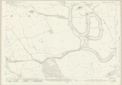 Yorkshire LV.14 (includes: Kirkby Fleetham; Little Langton; Scruton; Thrintoft) - 25 Inch Map