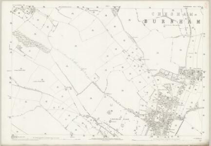 Buckinghamshire XXXIX.9 (includes: Chesham) - 25 Inch Map
