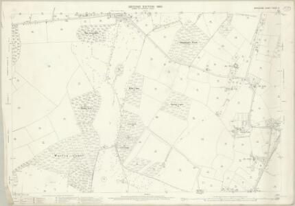 Berkshire XXXVIII.4 (includes: Binfield; Waltham St Lawrence) - 25 Inch Map