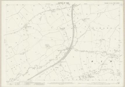Yorkshire CLXXXIII.1 (includes: Gisburn; Rimington; Sawley) - 25 Inch Map