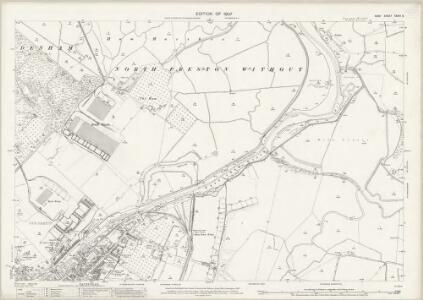 Kent XXXIV.6 (includes: Faversham; Faversham Without; Goodnestone; Graveney) - 25 Inch Map