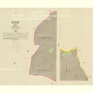 Fleyh - c1668-1-001 - Kaiserpflichtexemplar der Landkarten des stabilen Katasters