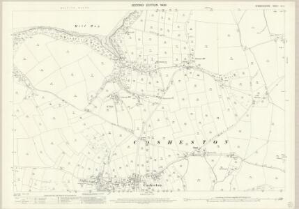 Pembrokeshire XL.2 (includes: Cosheston; Upton) - 25 Inch Map