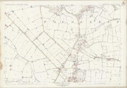 Norfolk LXXXVI.15 (includes: Bunwell; Forncett; Tacolneston) - 25 Inch Map