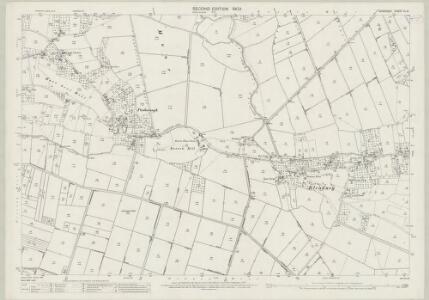Somerset XL.6 (includes: Godney; Wedmore; Wookey) - 25 Inch Map