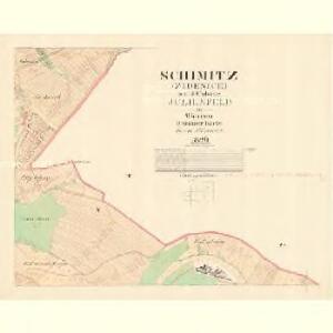 Schimitz (Zidenice) - m3663-1-004 - Kaiserpflichtexemplar der Landkarten des stabilen Katasters