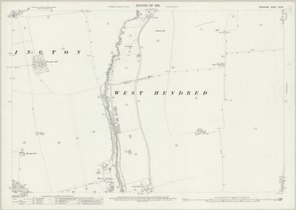 Berkshire XIV.16 (includes: Ardington; East Hendred; West Hendred) - 25 Inch Map