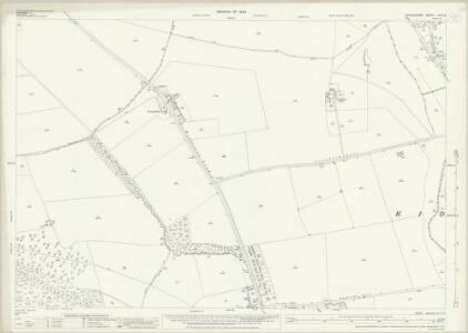 Oxfordshire XXVII.9 (includes: Begbroke; Bladon; Kidlington; Thrup) - 25 Inch Map