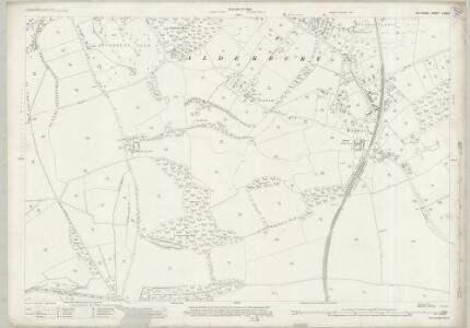 Wiltshire LXXII.5 (includes: Alderbury; Downton) - 25 Inch Map