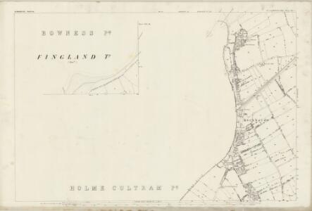 Cumberland XXI.4 (inset XIV.16) (includes: Bowness) - 25 Inch Map