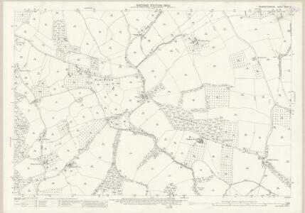 Worcestershire XXVII.16 (includes: Broadwas; Doddenham; Martley; Wichenford) - 25 Inch Map