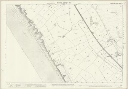 Cumberland LXXXVII.12 (includes: Whicham) - 25 Inch Map