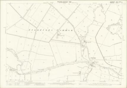 Oxfordshire XXXVIII.10 (includes: Draycot Moor; Kingston Bagpuize; Longworth; Northmoor; Standlake) - 25 Inch Map