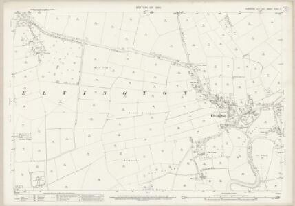 Yorkshire CXCII.2 (includes: Elvington; Sutton Upon Derwent) - 25 Inch Map