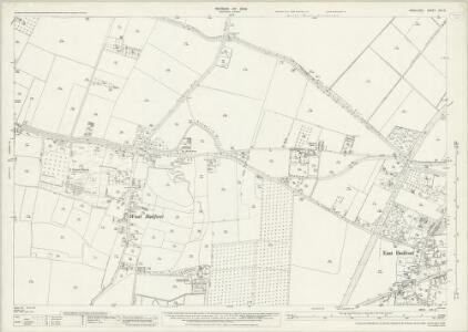 Middlesex XIX.12 (includes: East Bedfont; Stanwell; Yiewsley and West Drayton) - 25 Inch Map