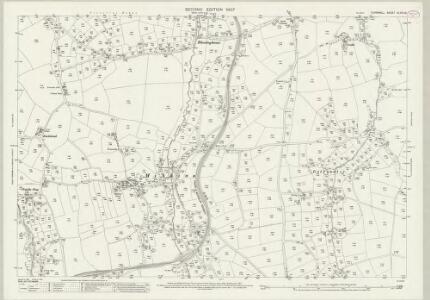 Cornwall XLVIII.13 (includes: Perranzabuloe; St Agnes) - 25 Inch Map