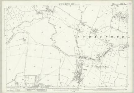 Suffolk LXXXVII.2 (includes: Higham; Langham; Stoke by Nayland; Stratford St Mary) - 25 Inch Map