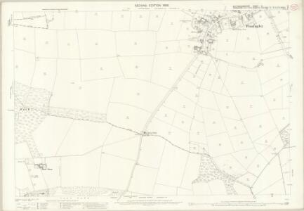 Nottinghamshire III.2 (includes: Auckley; Austerfield; Finningley; Misson) - 25 Inch Map