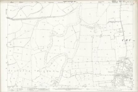 Cheshire LIII.3 (includes: Aldford; Allington; Churton by Aldford; Churton by Farndon; Poulton) - 25 Inch Map