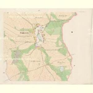 Podieschin (Podiessin) - c5885-1-003 - Kaiserpflichtexemplar der Landkarten des stabilen Katasters