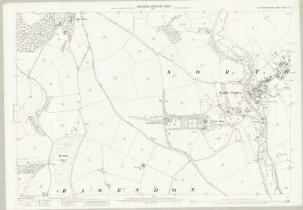 Gloucestershire XLIII.10 (includes: Bagendon; Daglingworth; Duntisbourne Rouse; North Cerney; Rendcombe) - 25 Inch Map