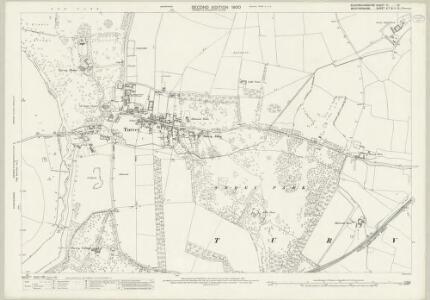 Buckinghamshire III.13 (includes: Turvey) - 25 Inch Map