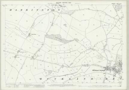 Somerset XXX.5 (includes: Buckland Dinham; Hemington; Lullington; Mells) - 25 Inch Map