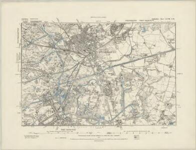 Staffordshire LXVI.SW - OS Six-Inch Map