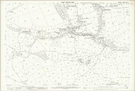 Cornwall XXIX.11 (includes: Callington; Calstock; St Dominick) - 25 Inch Map