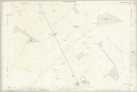 Wiltshire LIV.1 (includes: Figheldean; Netheravon; Orcheston; Shrewton) - 25 Inch Map