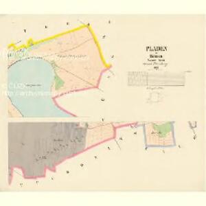 Pladen - c0272-1-002 - Kaiserpflichtexemplar der Landkarten des stabilen Katasters