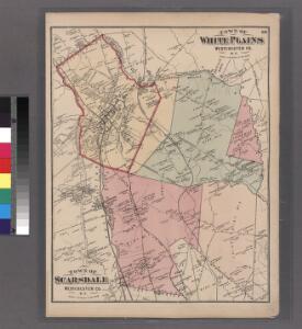 Plate 68: Town of White Plains, Westchester Co. N.Y. - Town of Scarsdale, Westchester Co. N.Y.