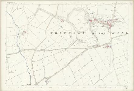 Yorkshire CXLI.7 (includes: Bulmer; Crambe; Foston; Whitwell On The Hill) - 25 Inch Map