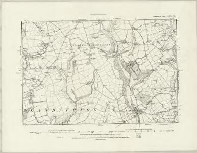 Cardiganshire XXXV.NE - OS Six-Inch Map