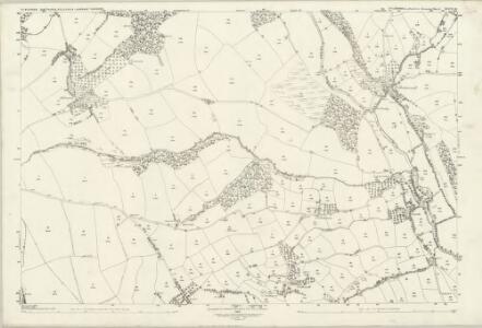 Cornwall XXXVII.10 (includes: Landrake with St Erney; Pillaton; Quethiock) - 25 Inch Map
