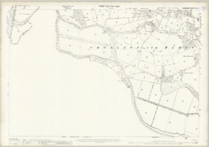 Lancashire CXI.5 (includes: Manchester; Sale; Stretford) - 25 Inch Map