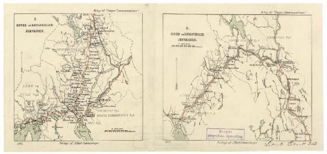 Spesielle kart 20: Hoved- og Kongsvinger-Jernbanen
