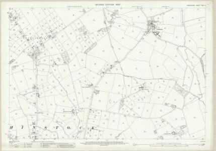 Shropshire XXIII.3 (includes: Cheswardine; Hinstock) - 25 Inch Map