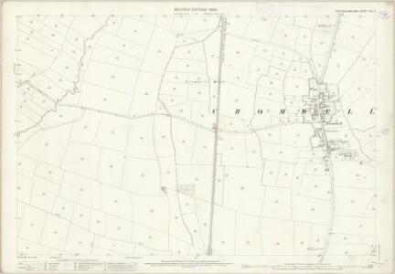 Nottinghamshire XXV.15 (includes: Bathley; Cromwell; North Muskham; Norwell) - 25 Inch Map