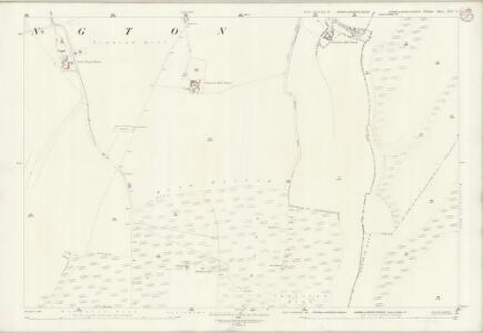 Wiltshire XLV.7 (includes: East Coulston; Edington; Erlestoke; Imber) - 25 Inch Map