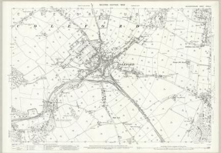 Gloucestershire XXXVIII.4 (includes: Coleford; Newland; West Dean) - 25 Inch Map