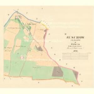 Jeschow (Jessow) - m1085-1-001 - Kaiserpflichtexemplar der Landkarten des stabilen Katasters